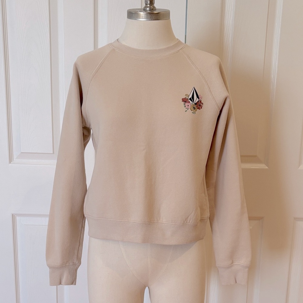 Volcom Cropped Sweatshirt Size XS